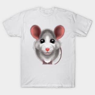 Cute Mouse Drawing T-Shirt